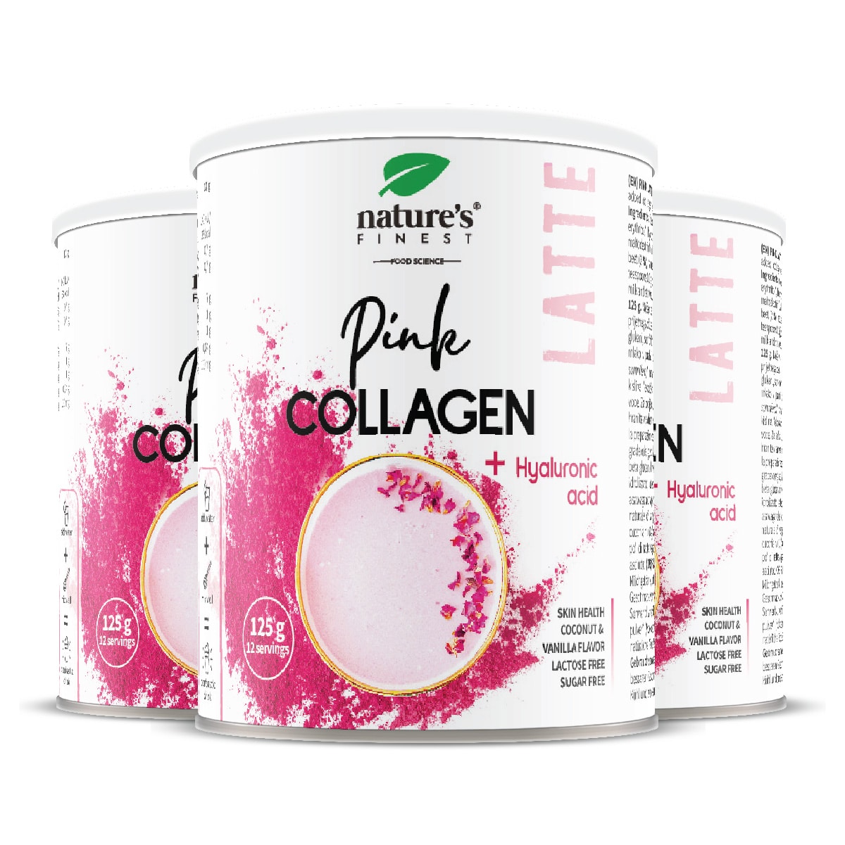 Pink Latte Collagen | 2+1 Zdarma | Starostlivosť o pleť | Zdravie Pleti | Mladistvá, žiarivá a pružná pleť | Hydratácia Pleti.