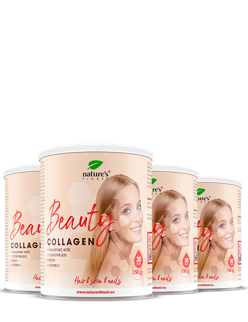 100% Čistý Kolagén | 4x Beauty Collagen s Hyalurónom | Najlepší Kolagénový Nápoj na Slovensku | od Nature's Finest.