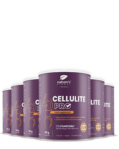 100% Cellulite PRO® od Nature's Finest | Nápoj na redukciu celulitídy | Balíček 6 kusov.